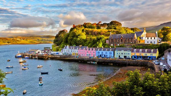 Portree before sunset, Isle of Skye