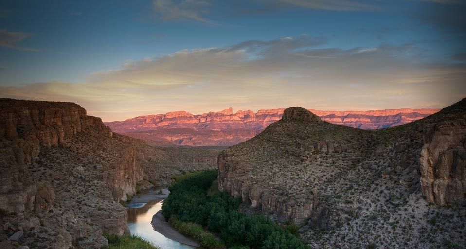The Rio Grande River, Big Bend National Park, Texas