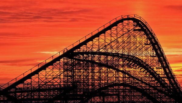 The Great White Roller Coaster, Wildwood, New Jersey, USA
