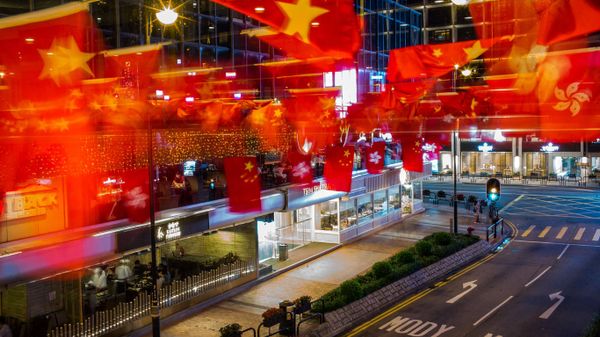 【今日香港回归纪念日/建党节】庆祝香港回归21周年，中国