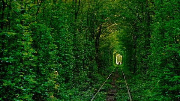 Tunnel of Love in Klevan, Ukraine