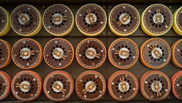 Bombe code-breaking machine, Bletchley Park, Milton Keynes, Buckinghamshire