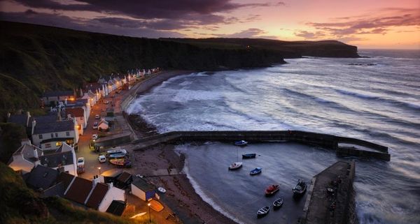 Pennan, Moray Firth, Scotland