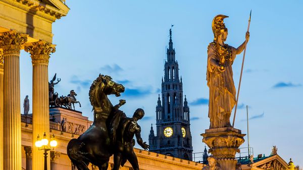 ｢オーストリア国会議事堂｣オーストリア, ウィーン