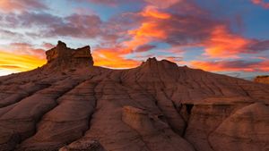 Hoodoos in Ah Shi Sle Pah Wilderness in San Juan County, New Mexico, United States (© Westend61/Getty Images)(Bing New Zealand)