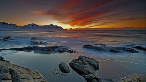 Skagsanden, Lofoten Islands, Norway