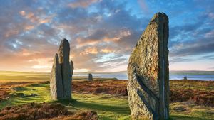布罗德加环，奥克尼岛，苏格兰 (© Paul Williams - FunkyStock/Getty Images)(Bing China)
