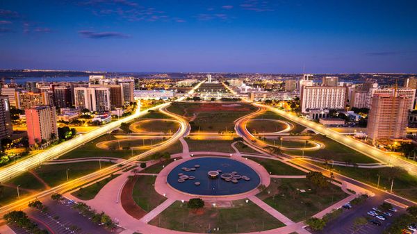 Skyline of Brasilia, Brazil