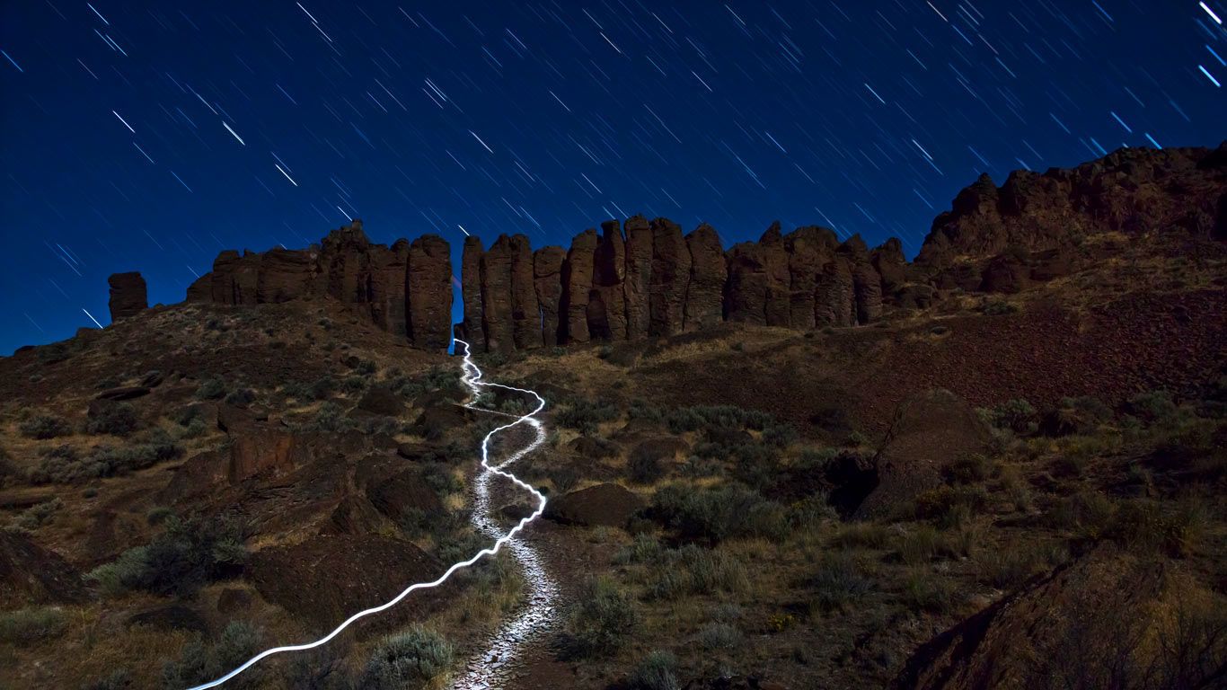 The Feathers at Frenchman Coulee near Vantage, Washington