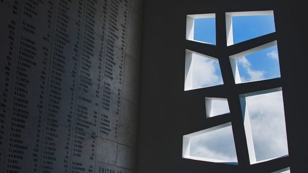The USS Arizona Memorial at Pearl Harbor, Honolulu, Hawaii