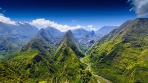 Cirque de Mafate, Dos d'Ane, Île de la Réunion (© Gael Fontaine/Alamy)(Bing France)