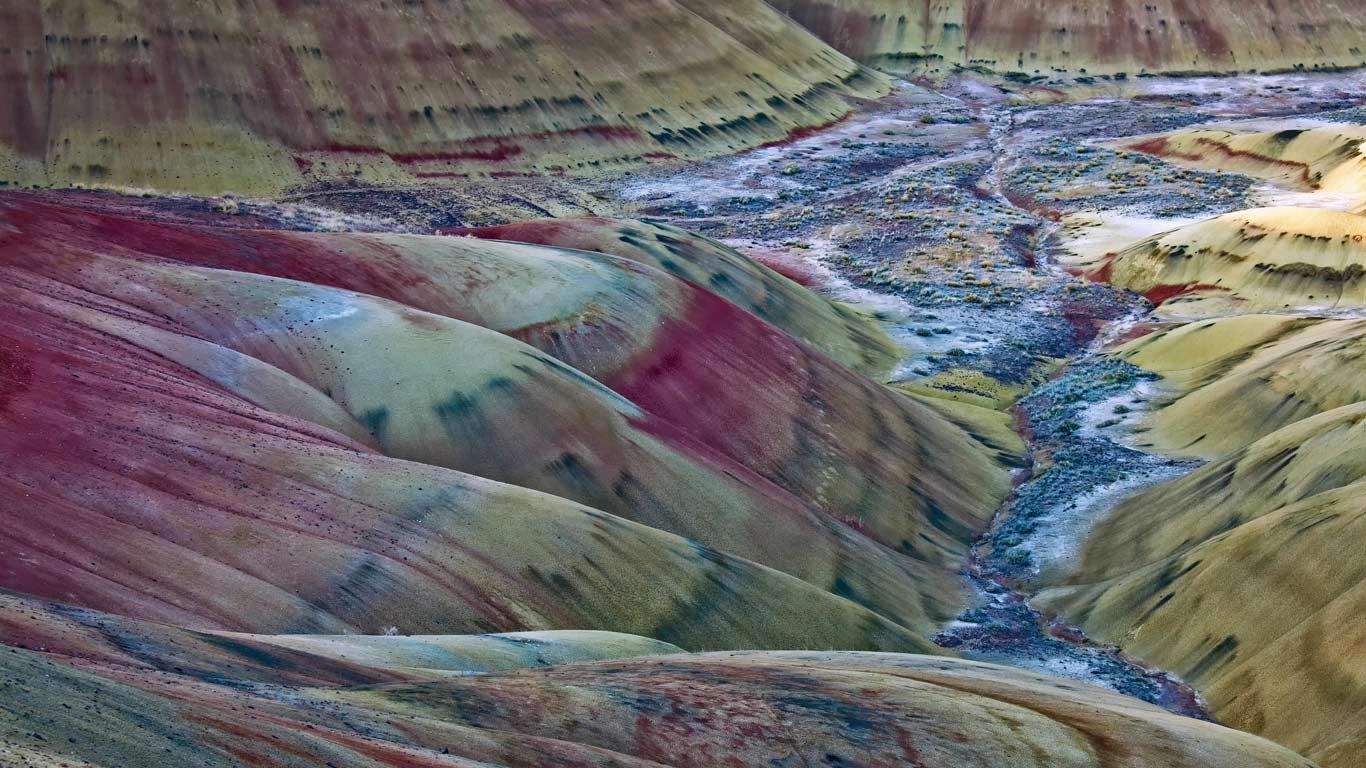 The Painted Hills in Oregon