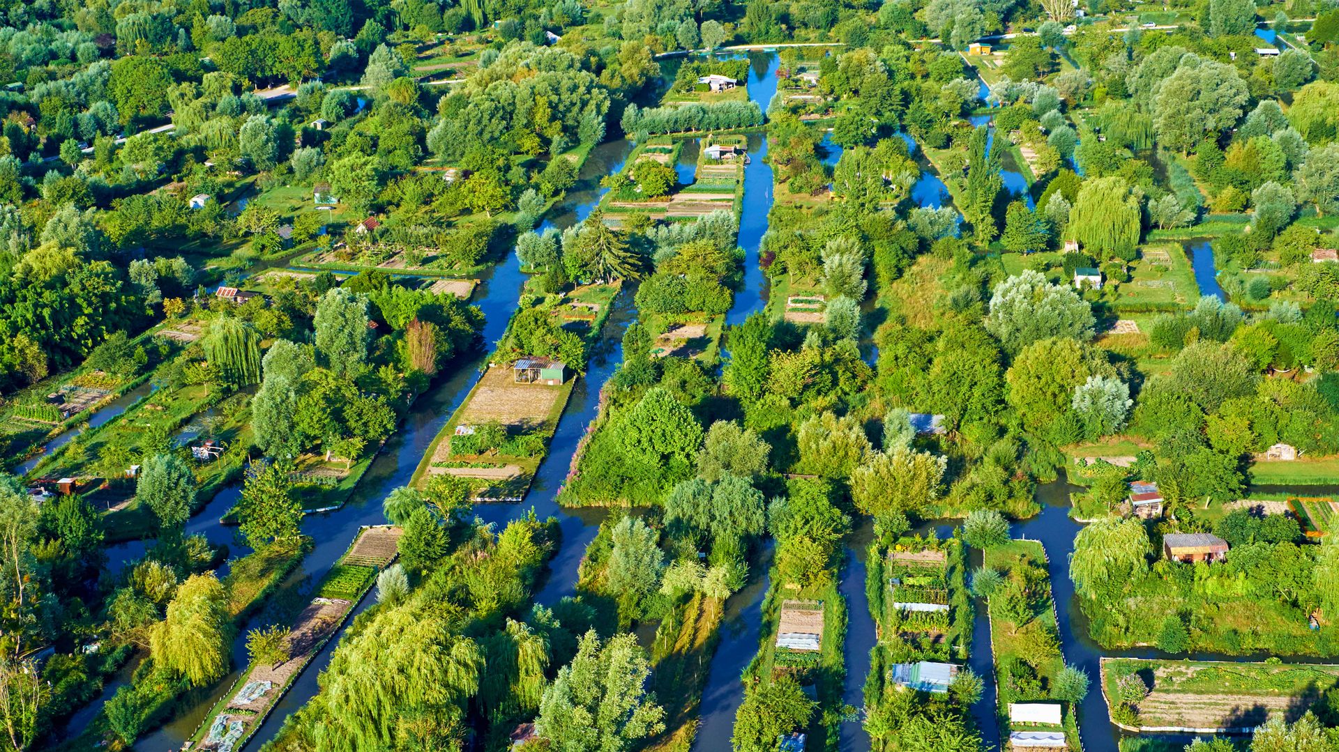 Marshes of Bourges, France