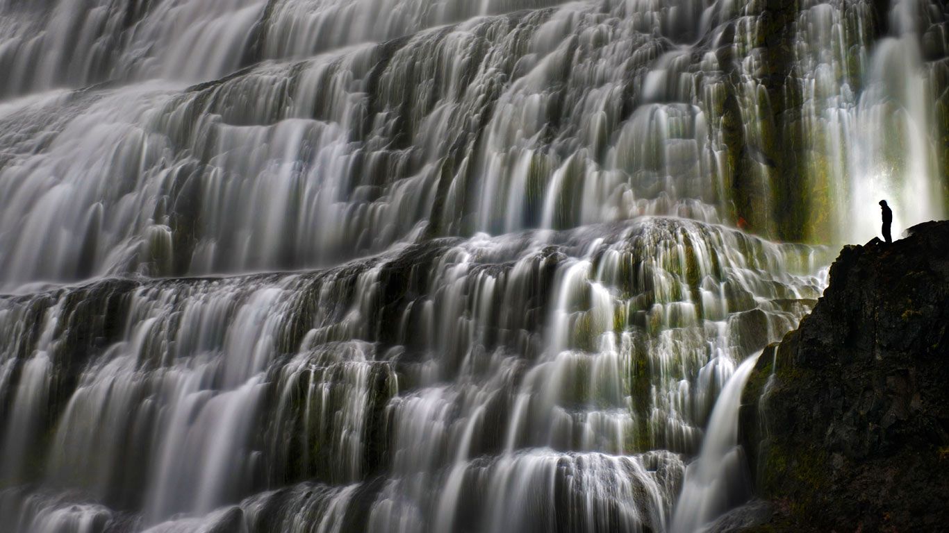 Dynjandi Falls, Iceland