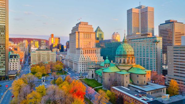 Cathedral-Basilica of Mary, Dorchester Square, Montreal, Canada