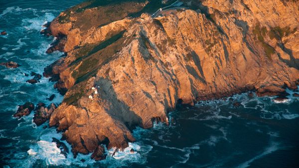 Faro di Point Reyes National Seashore, California, USA
