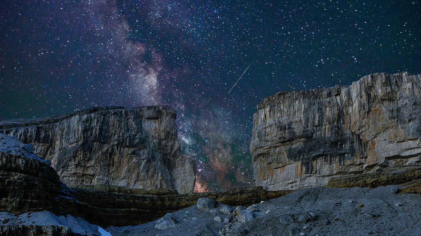 Brèche de Roland, Cirque de Gavarnie inscrit au patrimoine mondial de l’UNESCO, Pyrénées, France