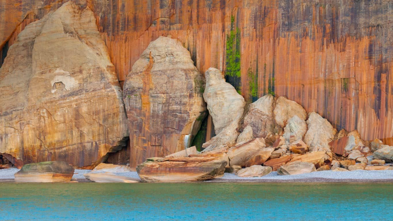Pictured Rocks National Lakeshore, Michigan, USA