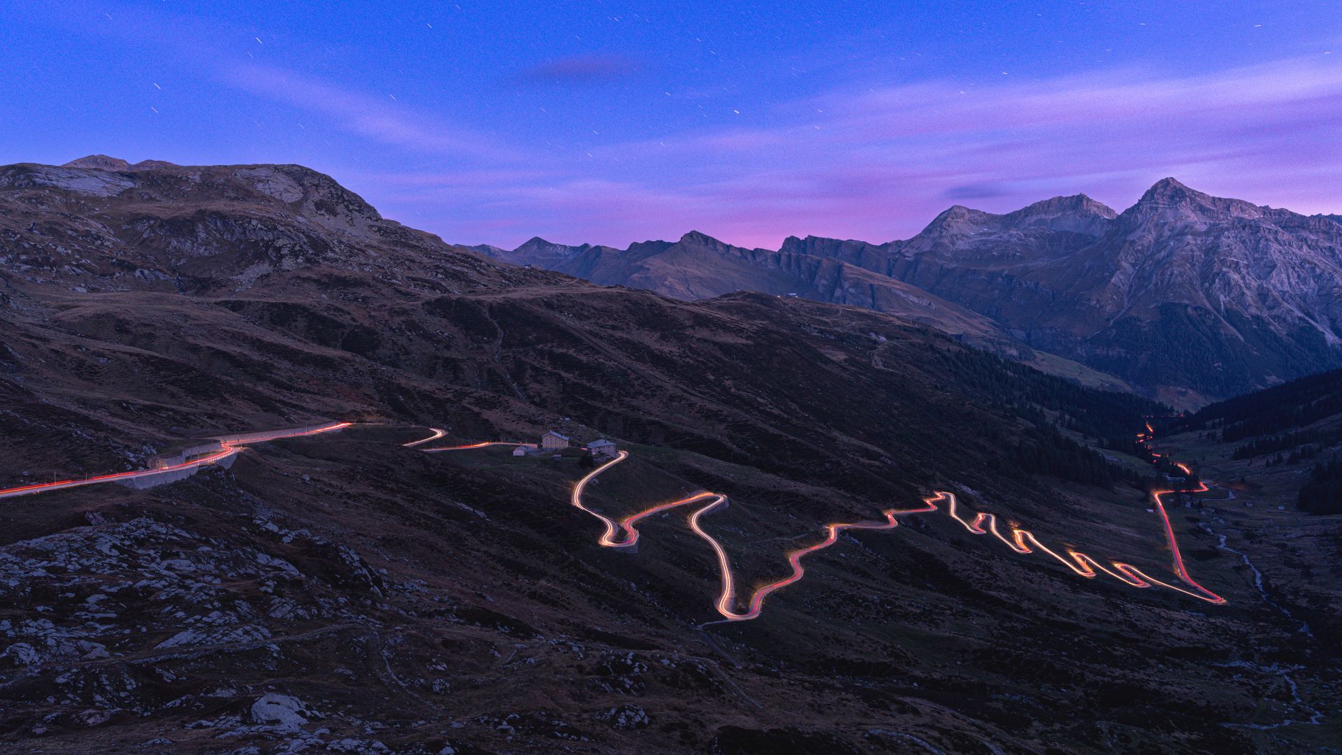 Splügen Pass, Graubunden, Switzerland