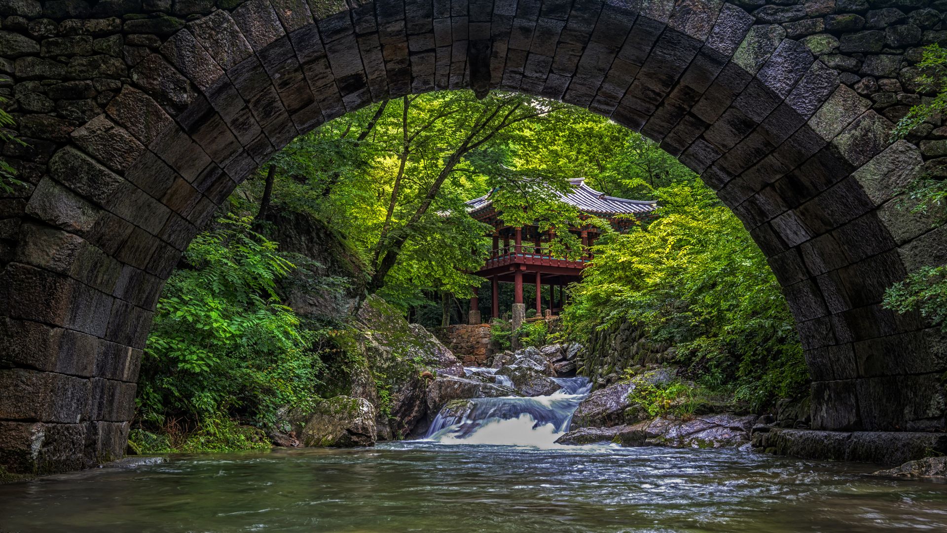 Seonam Temple, Jogyesan Provincial Park, South Korea