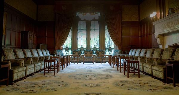 「国会議事堂　大臣室」