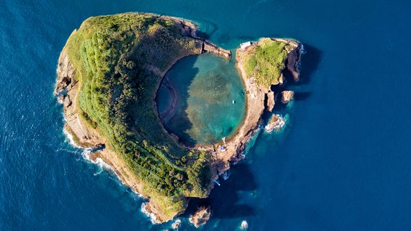 Isolotto di Vila Franca, Isola di São Miguel, Azzorre, Portogallo