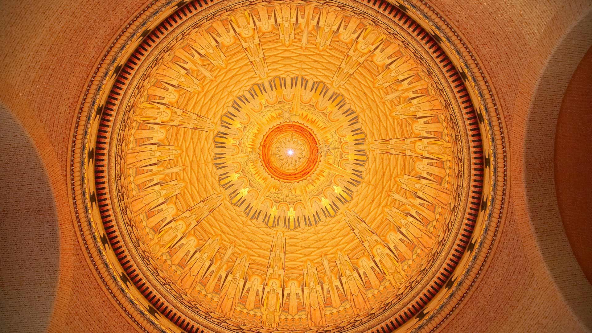 Ceiling of the Tomb of the Unknown Australian Soldier, Australian War Memorial, Canberra