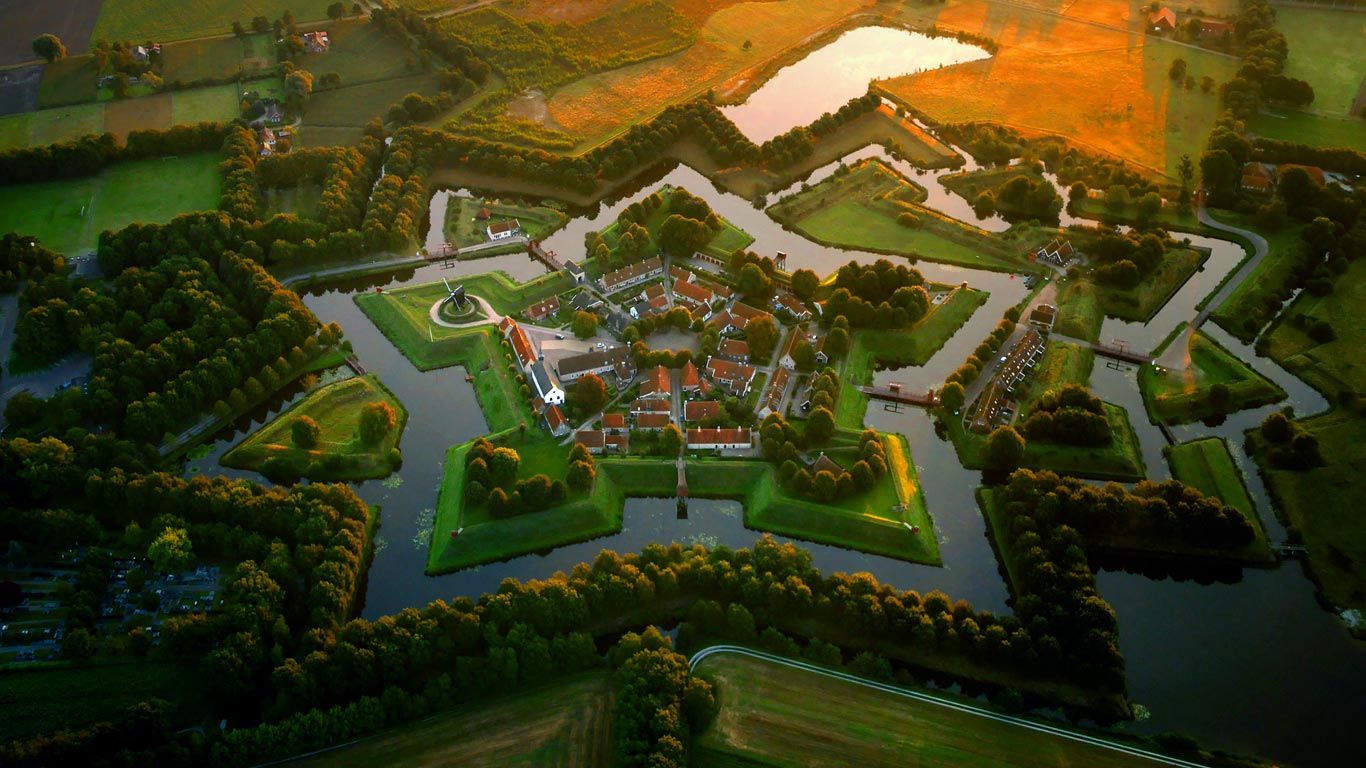 Fort Bourtange, Netherlands