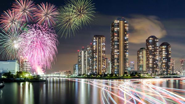 ｢隅田川花火｣東京, 中央区