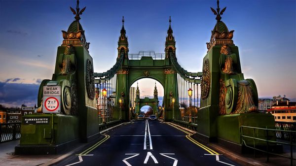 Hammersmith Bridge, London