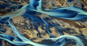 Kolgrima River delta, Iceland -- Hans Strand/Corbis &copy; (Bing New Zealand)