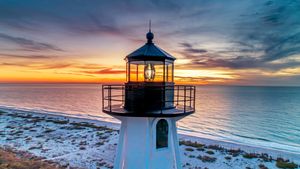Gasparilla Island Rear Range Light, Boca Grande, Florida (© Wiltser/Getty Images)(Bing United States)