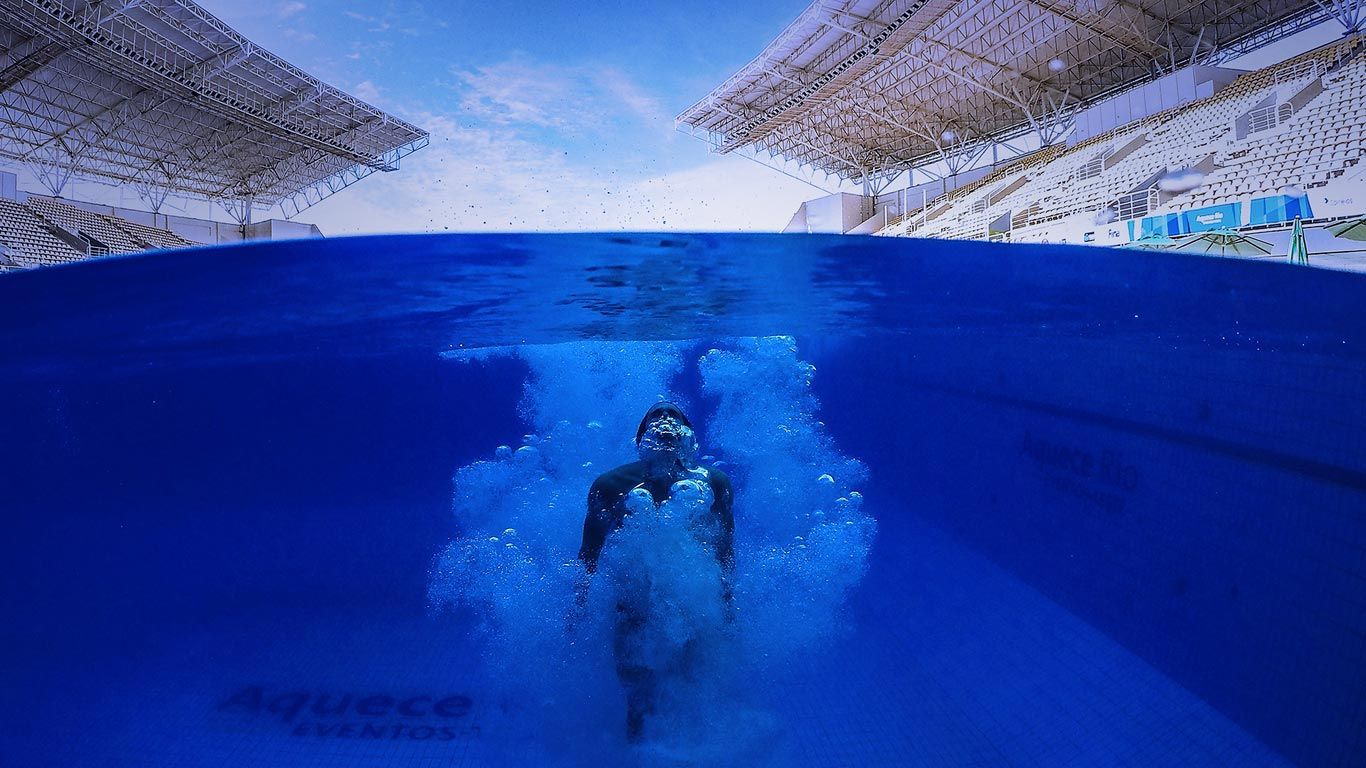 Maria Lenk Aquatics Centre, Rio de Janeiro, Brazil