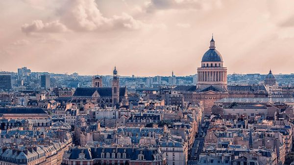 The Panthéon in Paris, France