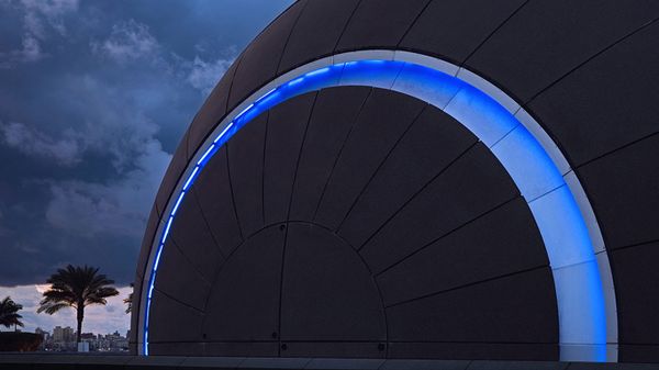 The Planetarium at the Bibliotheca Alexandrina, Alexandria, Egypt