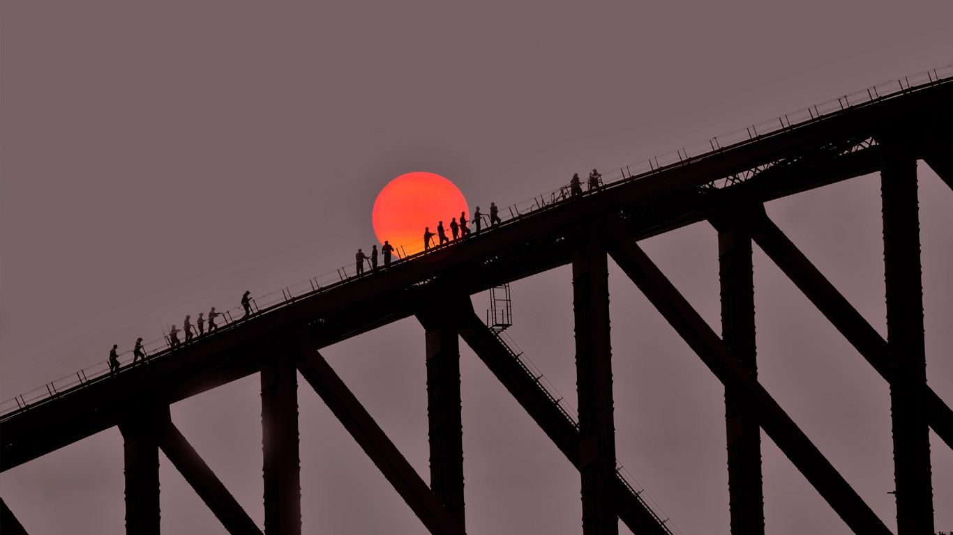 Sydney Harbour Bridge in Sydney, Australia