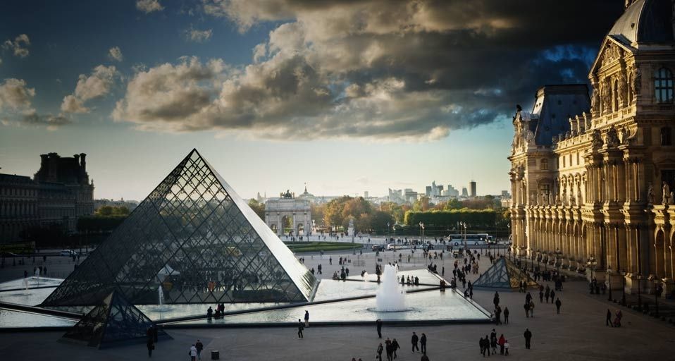 ｢ルーヴル美術館｣フランス, パリ