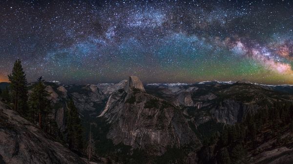 Milky Way, Yosemite National Park, California, USA