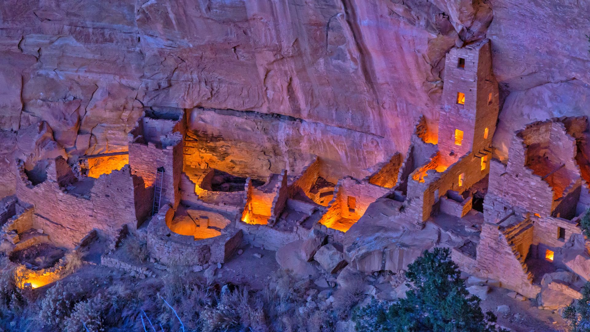 Square Tower House in Mesa Verde National Park, Colorado
