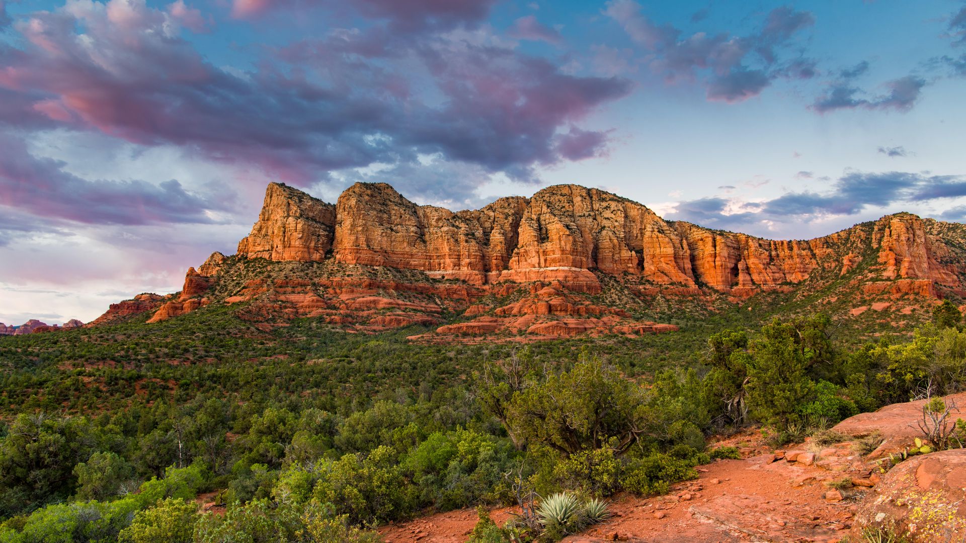 Red rock formations, Sedona, Arizona, United States
