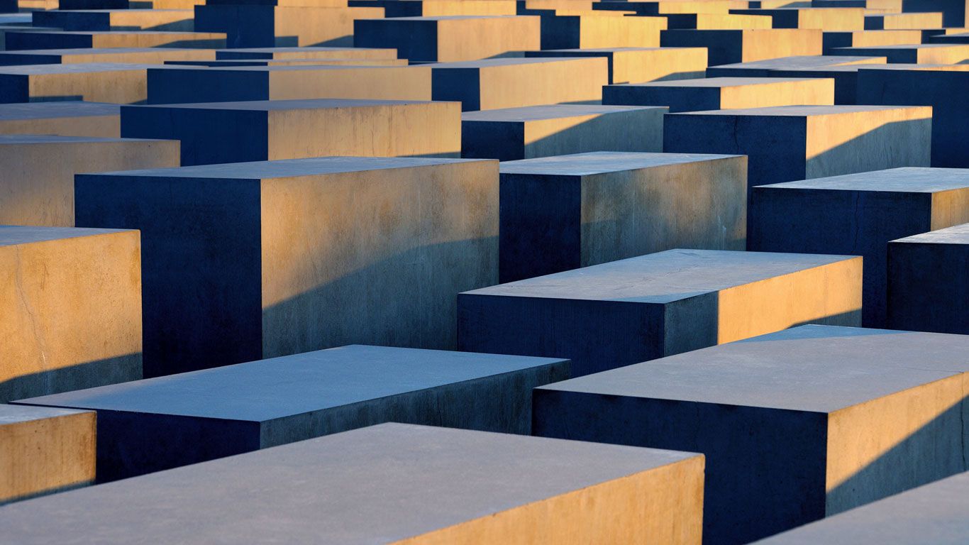 Memorial to the Murdered Jews of Europe in Berlin, Germany