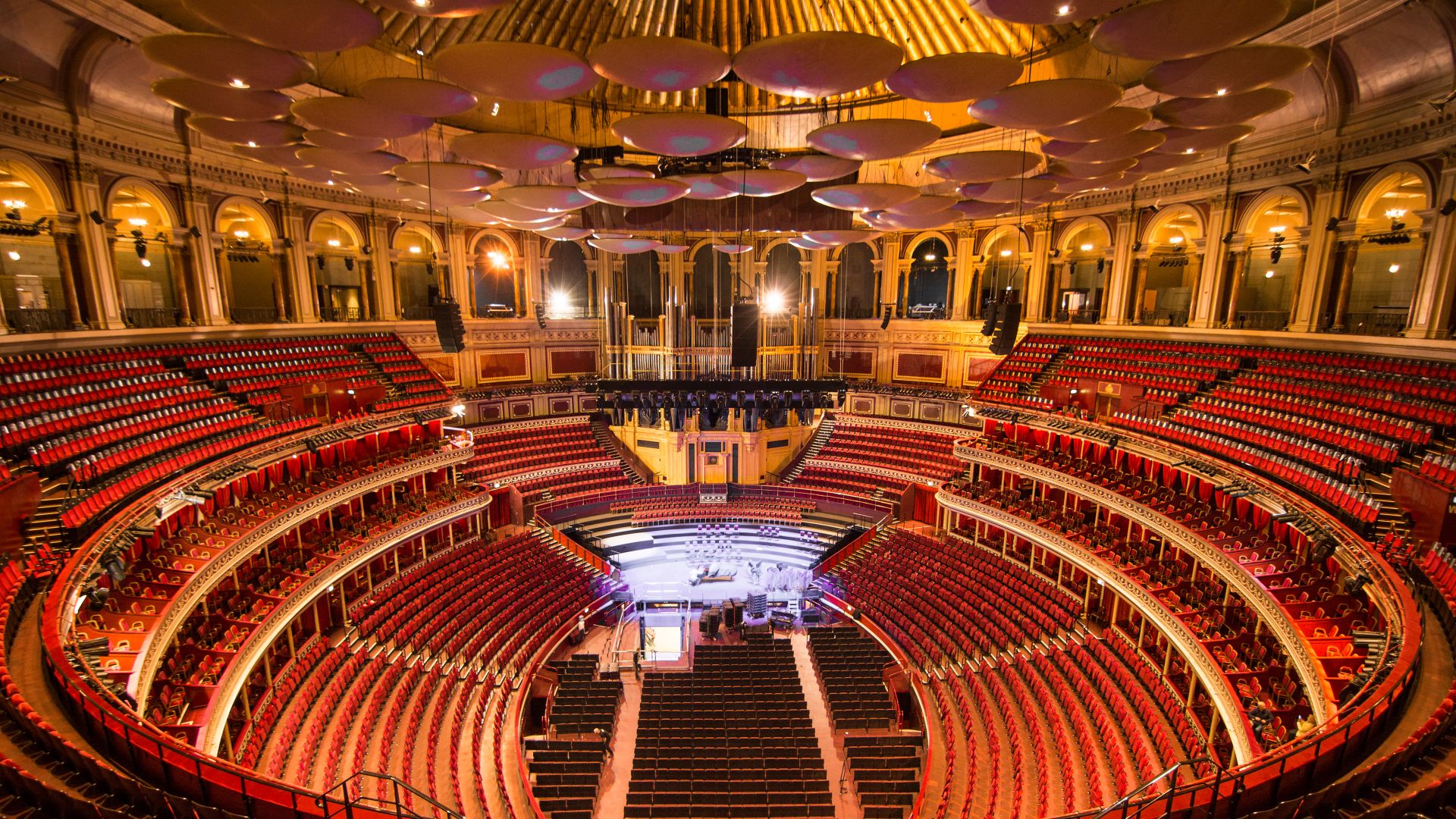 Interior of the Royal Albert Hall, London