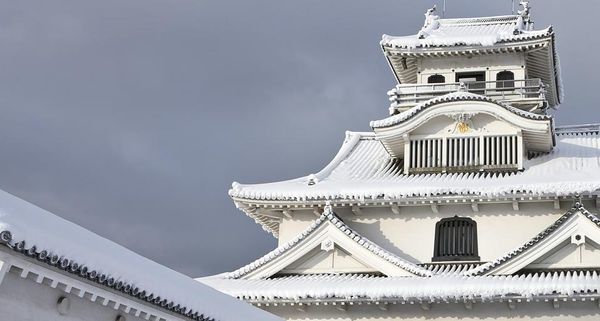 ｢雪の長浜城｣滋賀, 長浜市
