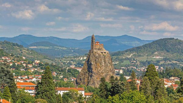 Chapel St-Michel d\'Aiguilhe, Le Puy-en-Velay, France