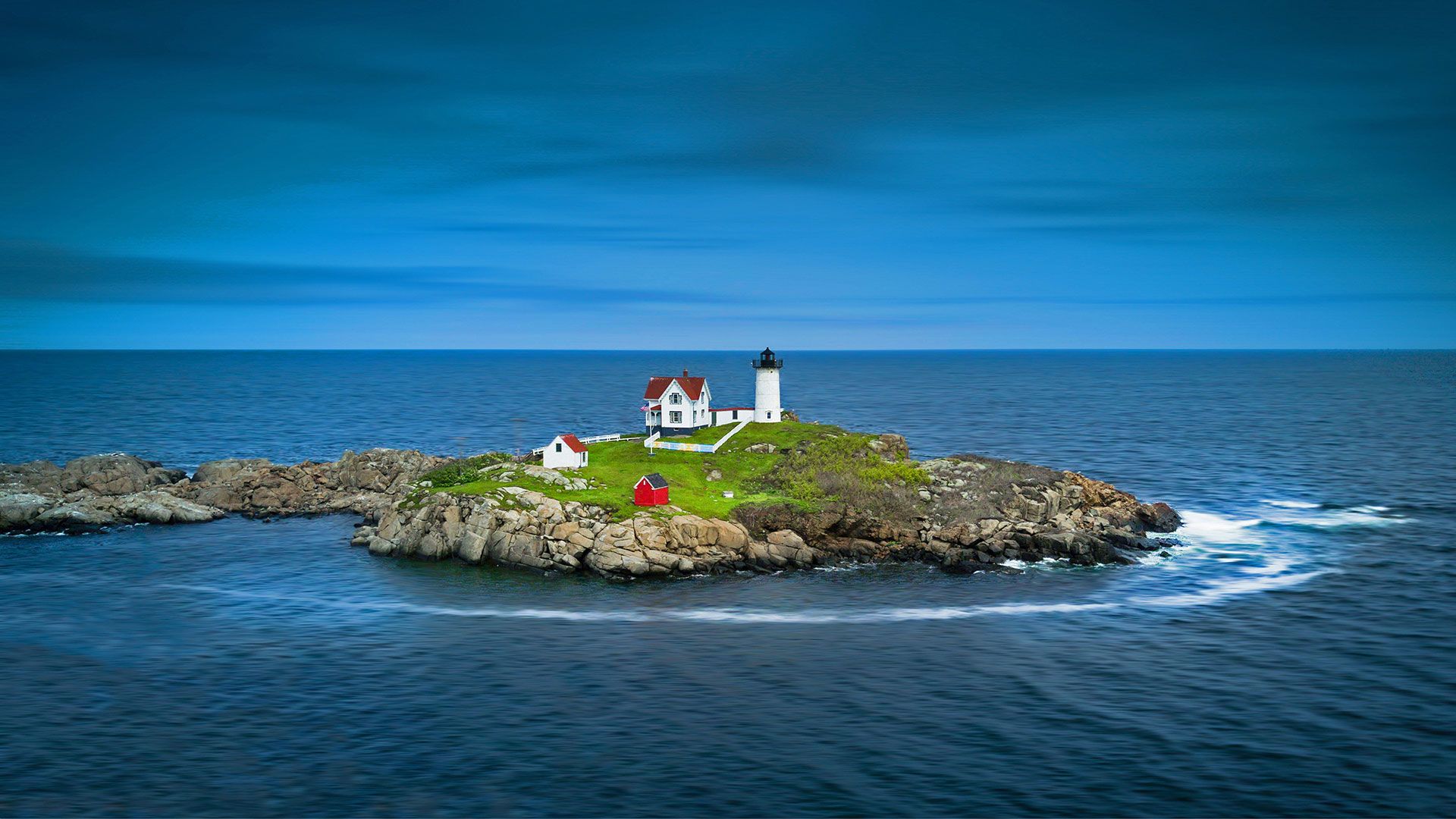 Cape Neddick Light in York, Maine