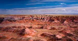 ｢ペインテッド・デザート｣アメリカ, アリゾナ州, 化石の森国立公園 -- Alan Copson/Getty Images &copy; (Bing Japan)