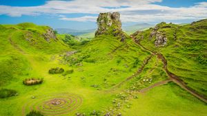 仙女谷，苏格兰斯凯岛 (© e55evu/Getty Images)(Bing China)
