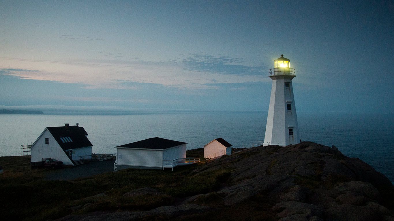 Cape Spear Lighthouse near St. John’s, Newfoundland