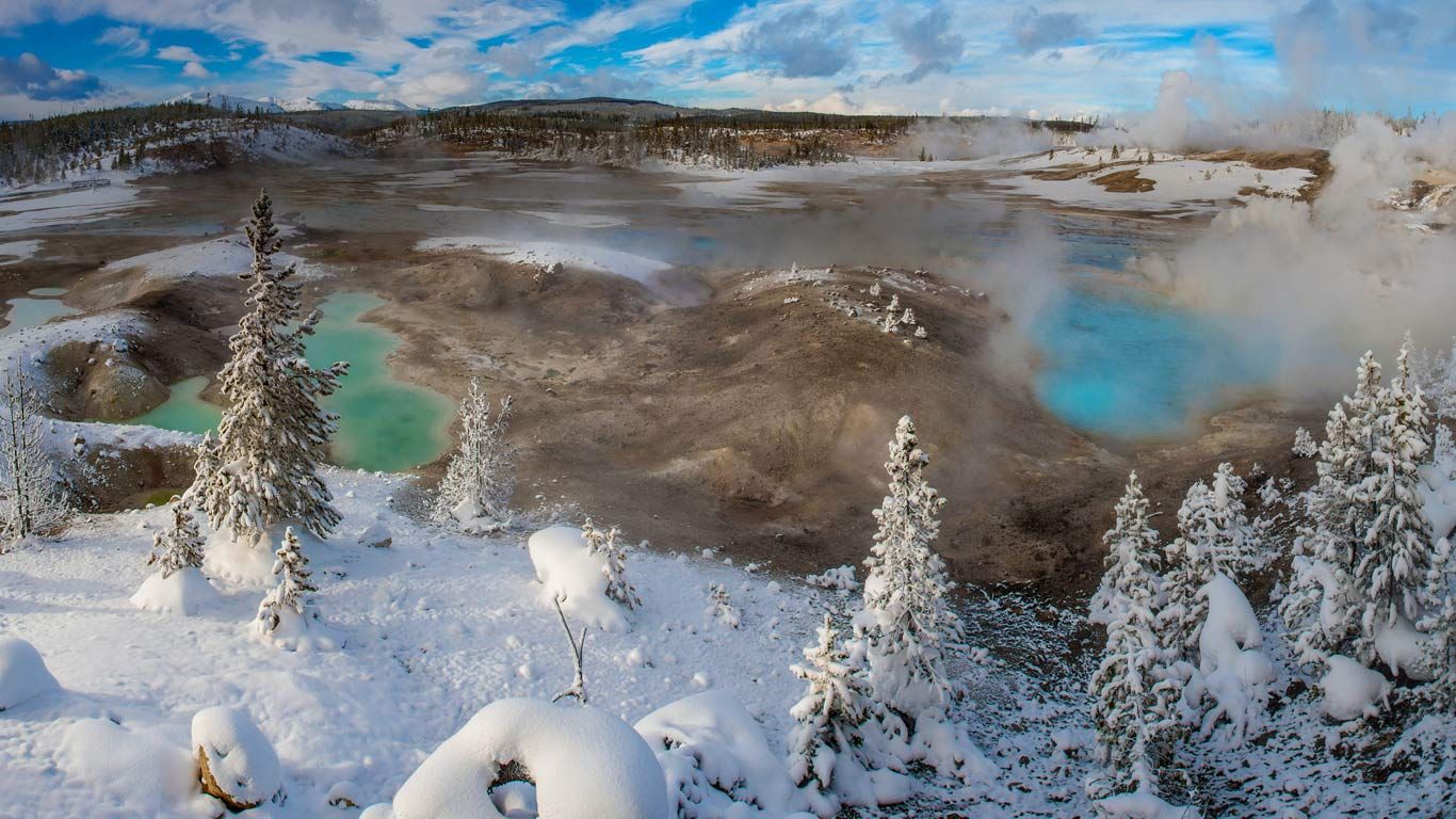Norris Geyser Basin, Yellowstone National Park, Wyoming