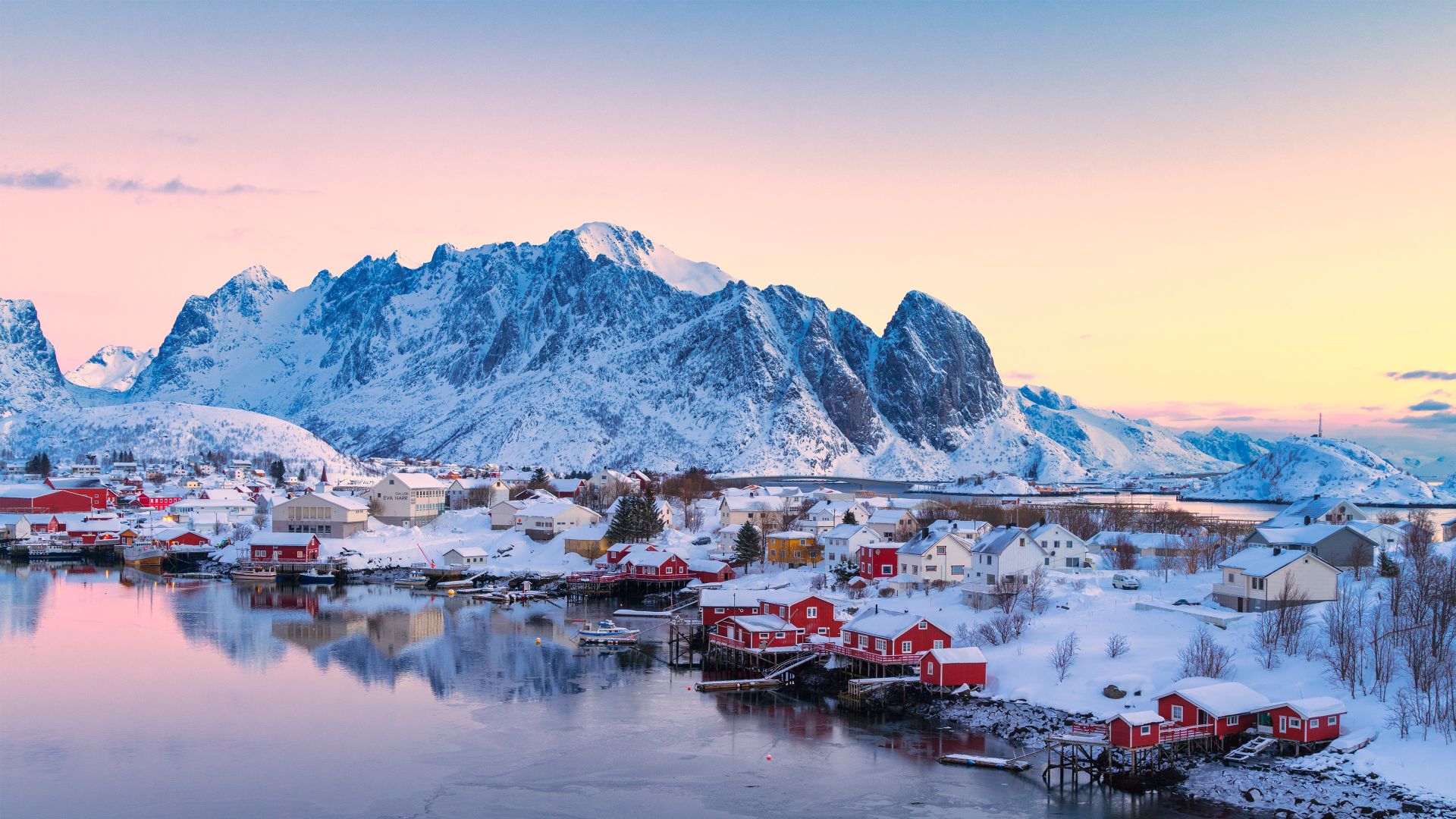 The fishing village of Reine, Norway